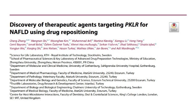 Discovery of therapeutic agents targeting PKLR for NAFLD using drug repositioning