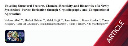 Unveiling Structural Features, Chemical Reactivity, and Bioactivity of a Newly Synthesized Purine Derivative through Crystallography and Computational Approaches