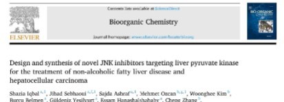Design and synthesis of novel JNK inhibitors targeting liver pyruvate kinase for the treatment of non-alcoholic fatty liver disease and hepatocellular carcinoma.