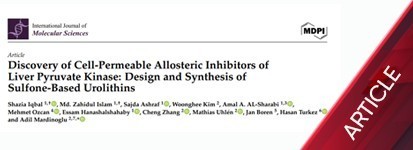 Discovery of Cell-Permeable Allosteric Inhibitors of Liver Pyruvate Kinase: Design and Synthesis of Sulfone-Based Urolithins